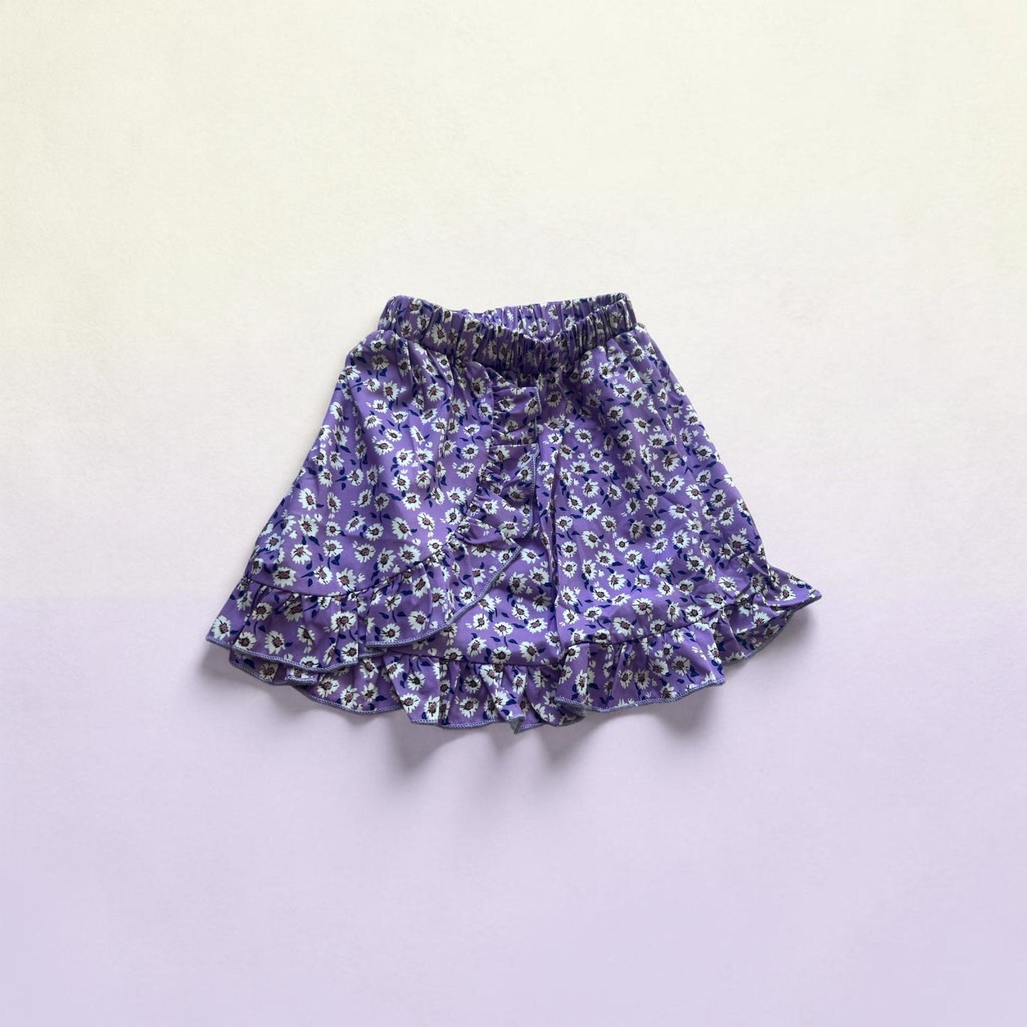 Girls Purple Floral Set - Juanita Boutique