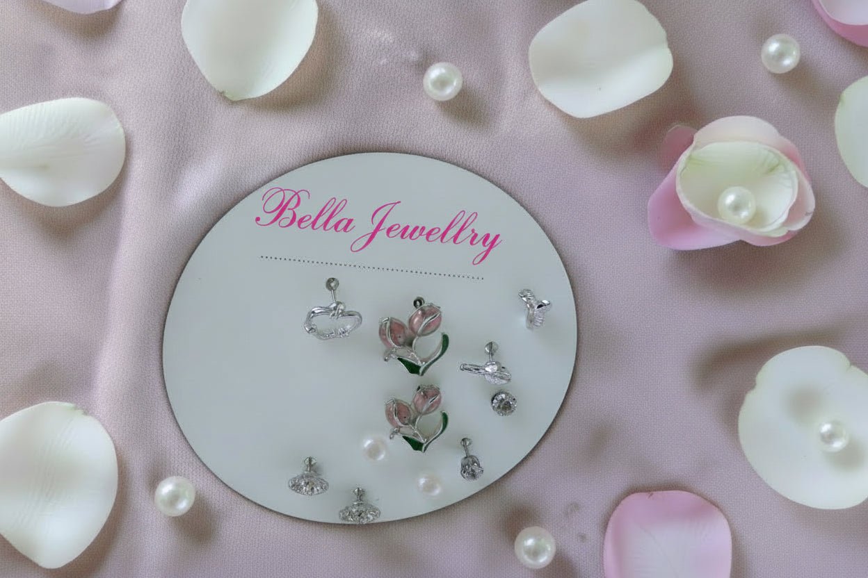 Bella Pearl Earrings - Juanita Boutique