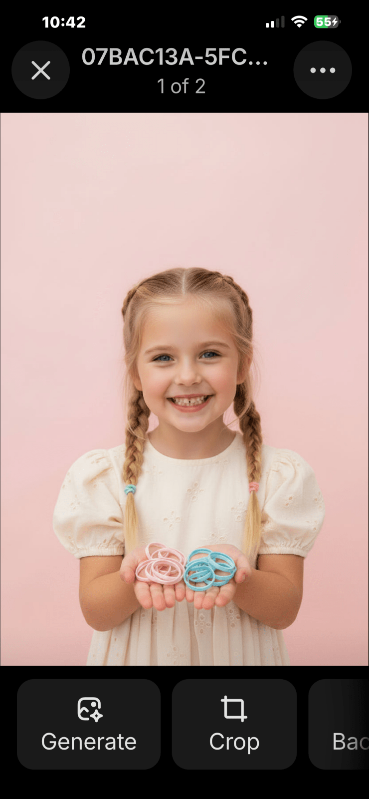 Girls Coloured Hair Ties – Set of 12 Elastic Hair Bands for Kids - Juanita Boutique
