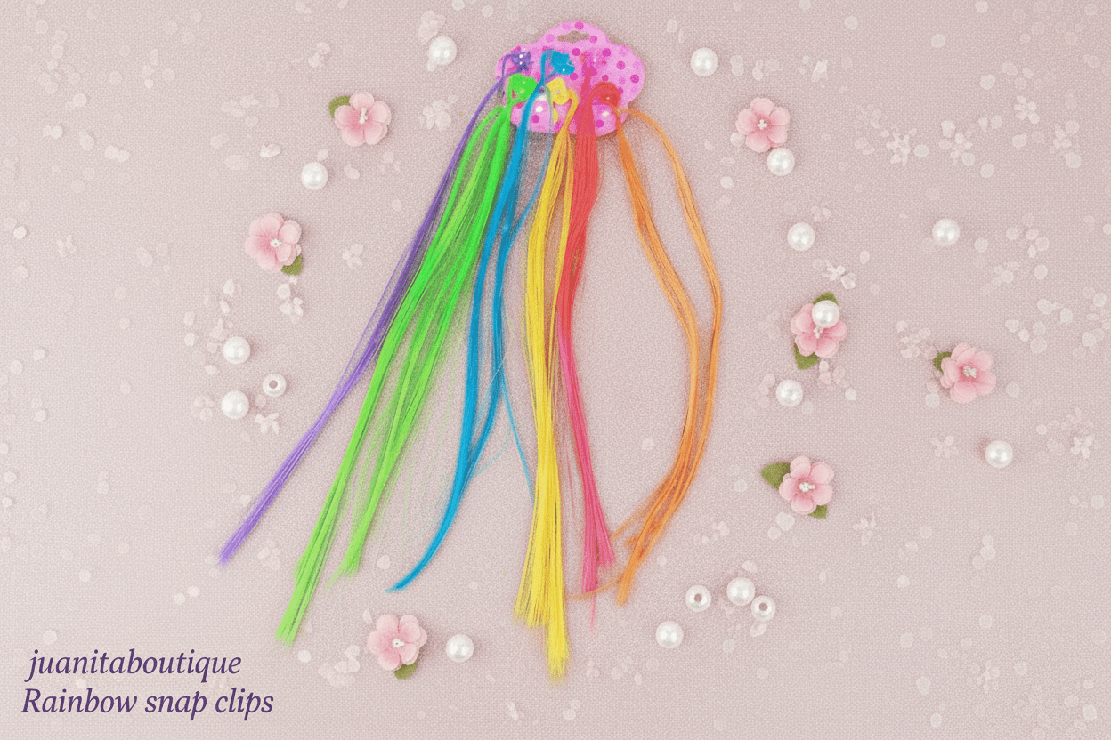 Rainbow Snap Clip Collection - Juanita Boutique