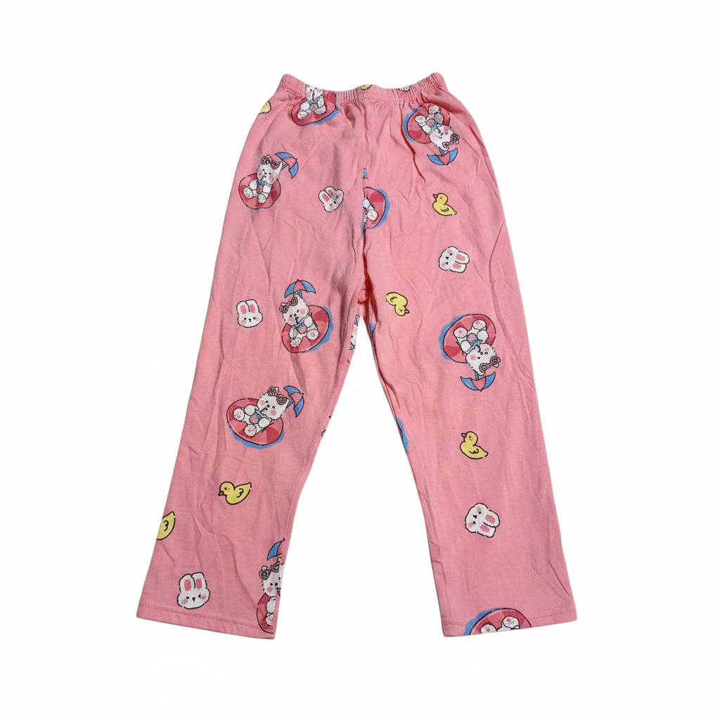 Girls Pink Bear Pyjama SETI have - Juanita Boutique