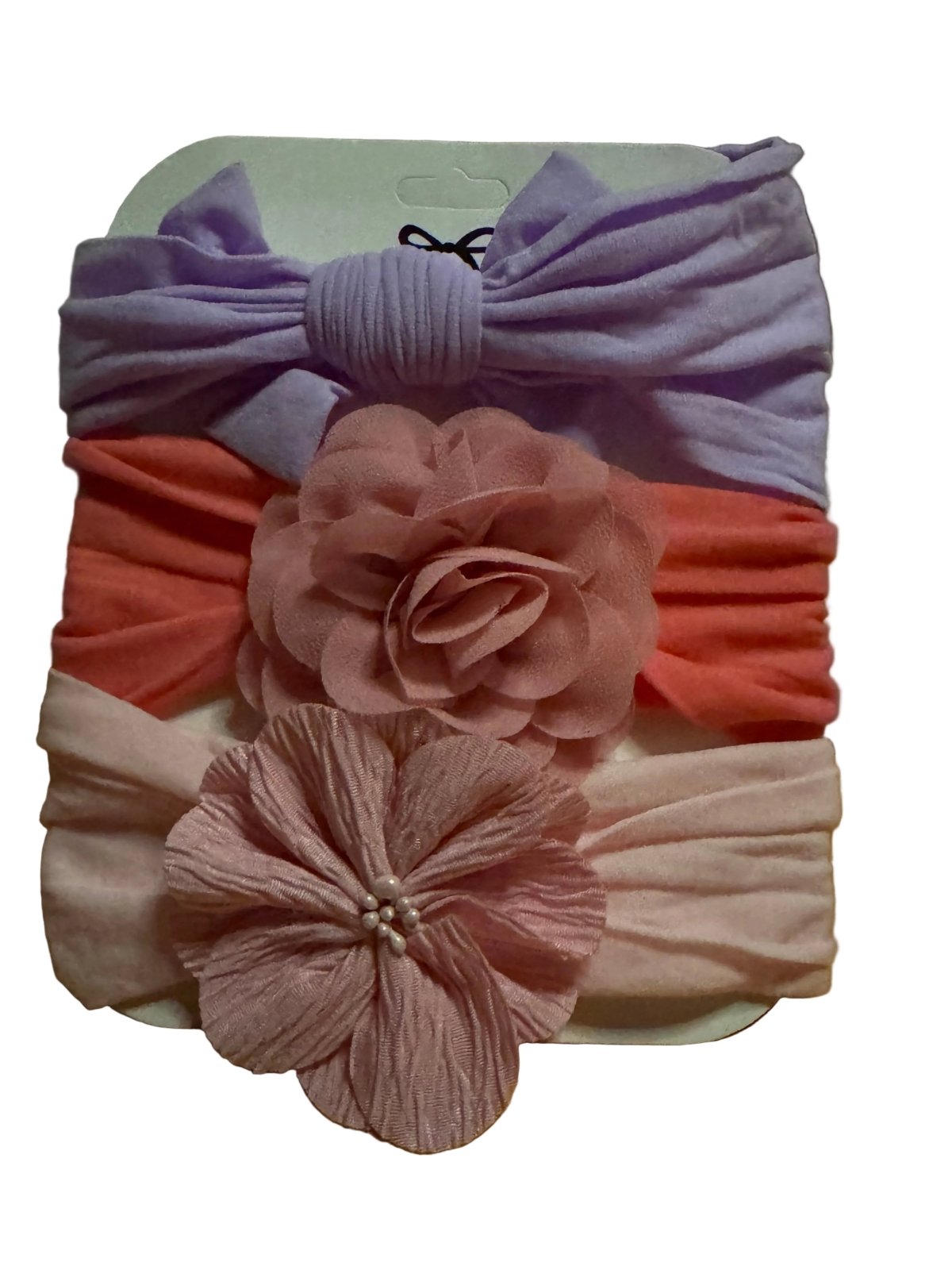 Baby Girl Floral Headband Set — 3 Pack (3 Months+) - Juanita Boutique