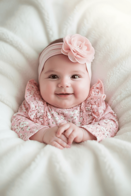 Baby Girl Floral Headband Set — 3 Pack (3 Months+) - Juanita Boutique