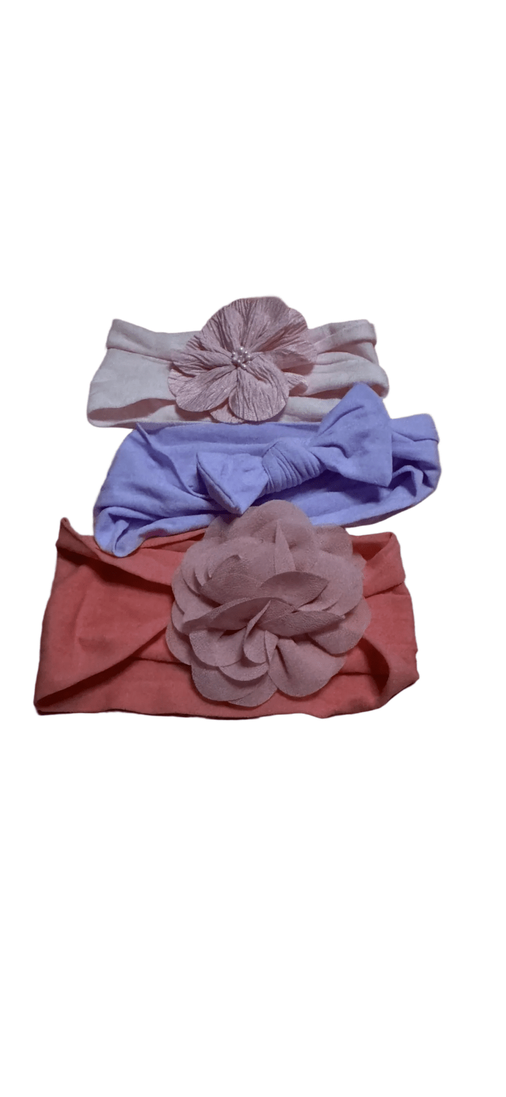 Baby Girl Floral Headband Set — 3 Pack (3 Months+) - Juanita Boutique