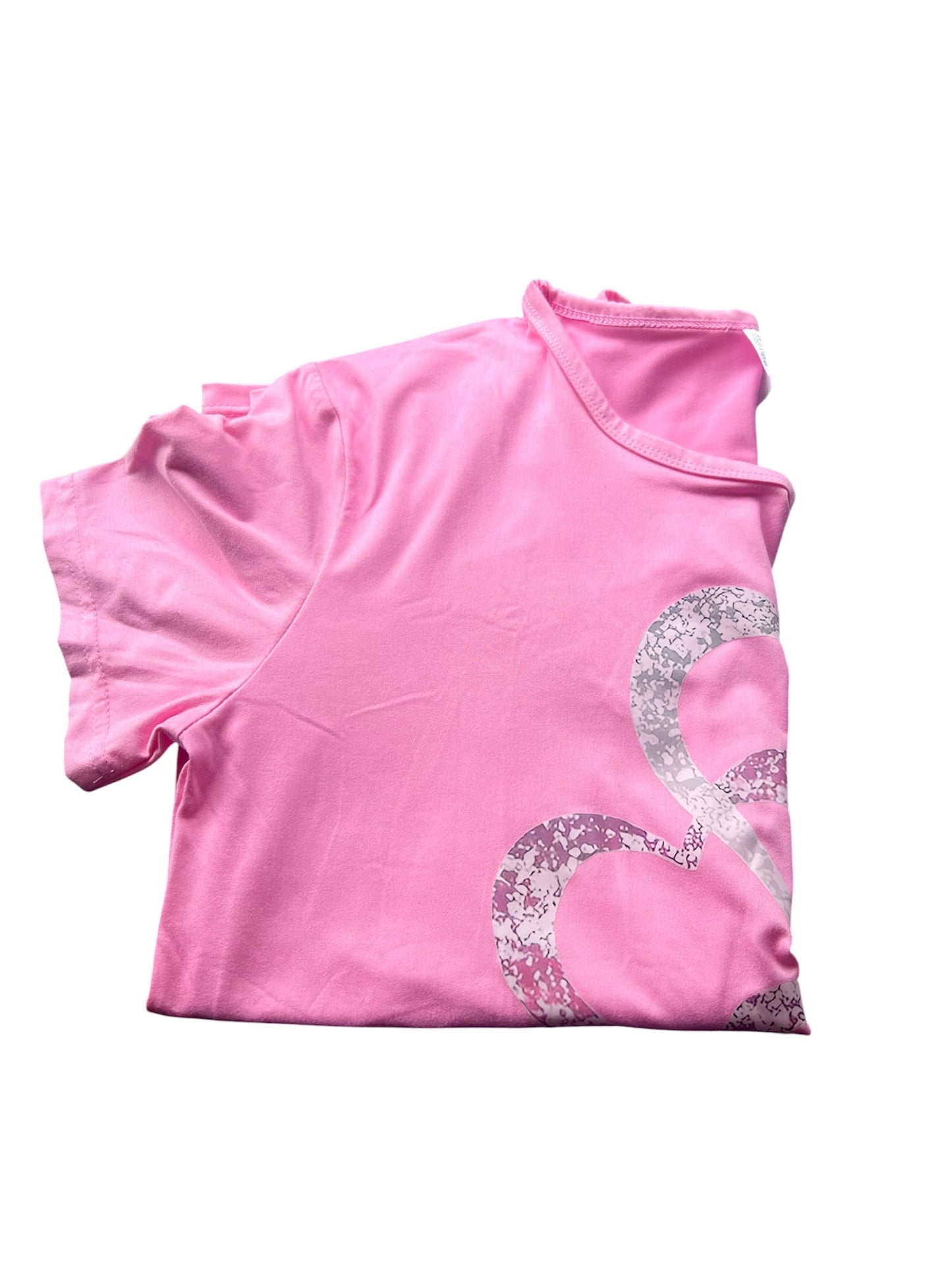 5: Pink glitter heart t-shirt flat lay on light background – kids fashion by Juanita Boutique Australia