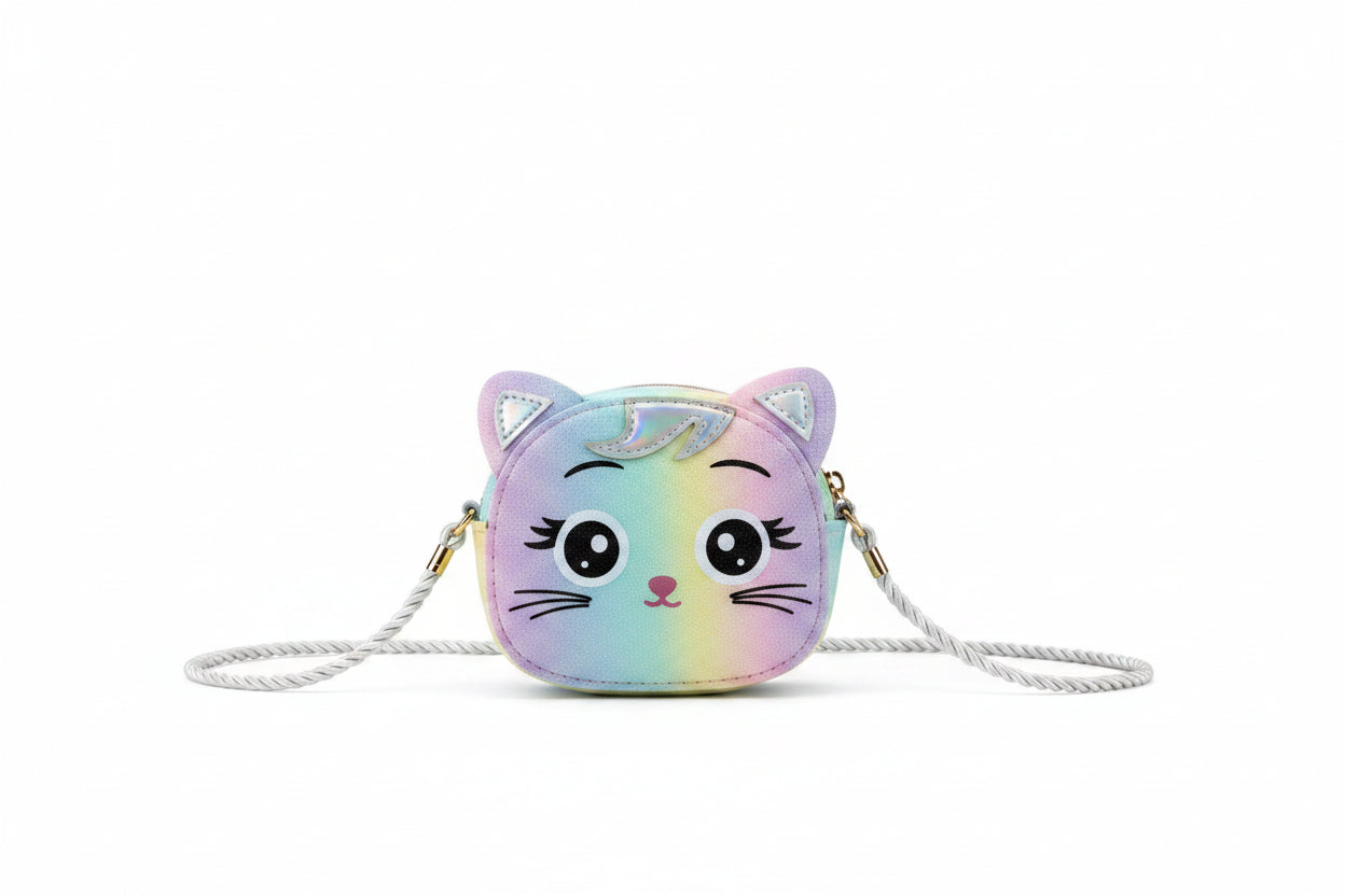 Rainbow Cat Crossbody Bag - Juanita Boutique