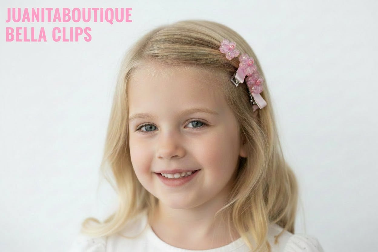 Bella Hair Clips for Girls – Boutique Kids Hair Accessories Australia - Juanita Boutique