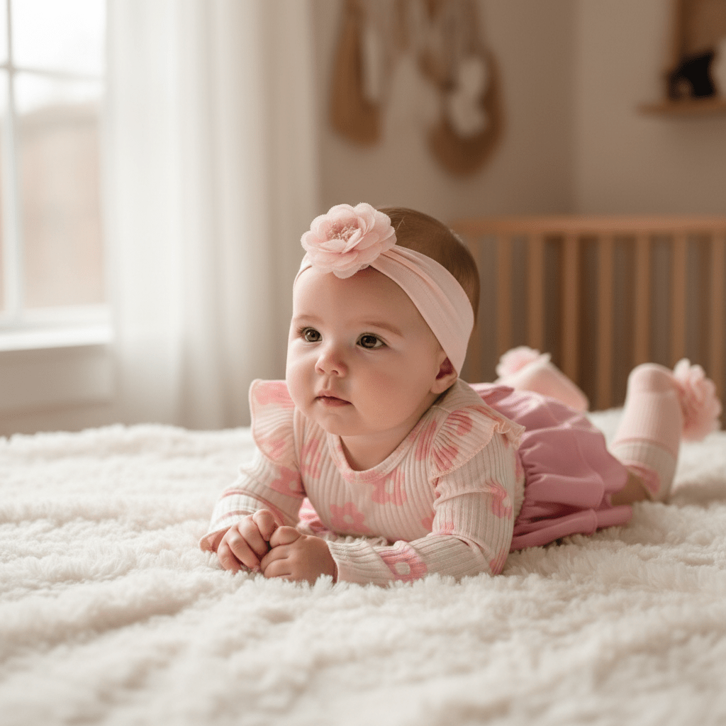 Baby Flower Headband & Socks Gift Set - Juanita Boutique