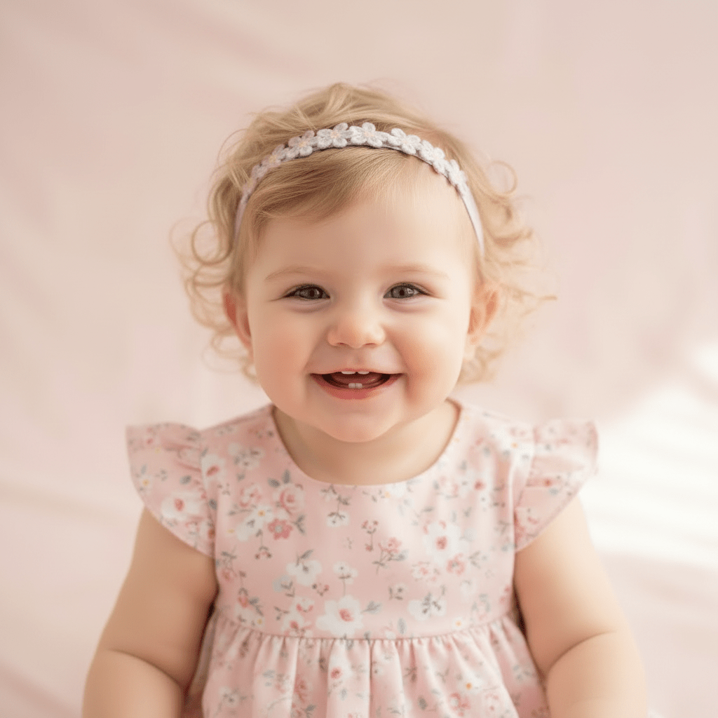 Pastel Flower Headbands – 6 Pack (0–24 Months) - Juanita Boutique
