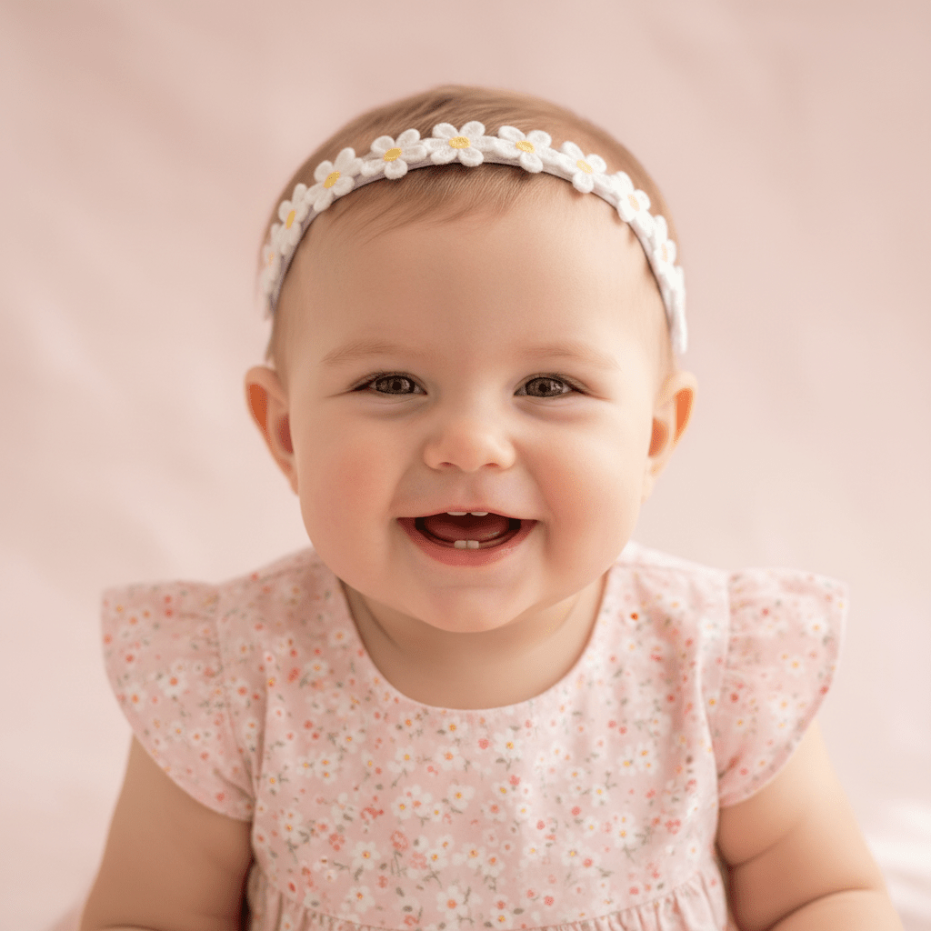 Pastel Flower Headbands – 6 Pack (0–24 Months) - Juanita Boutique
