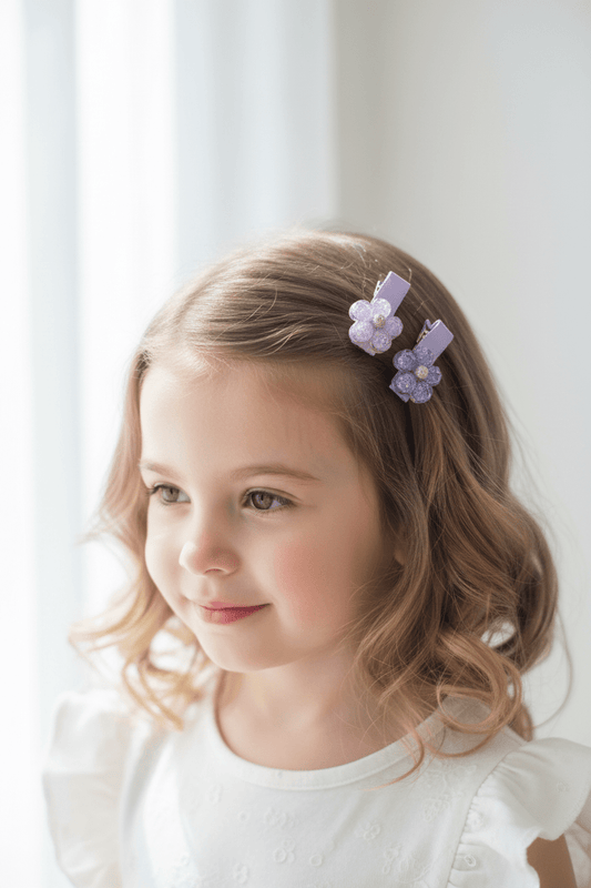 Bella Hair Clips for Girls – Lilac Boutique Kids Hair Accessories Australia - Juanita Boutique