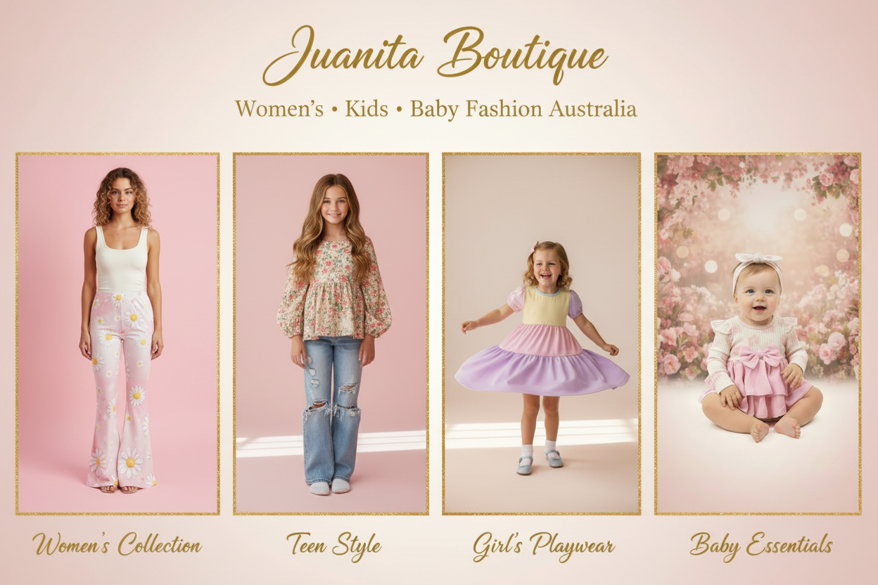Juanita Boutique Banner - Teen Model