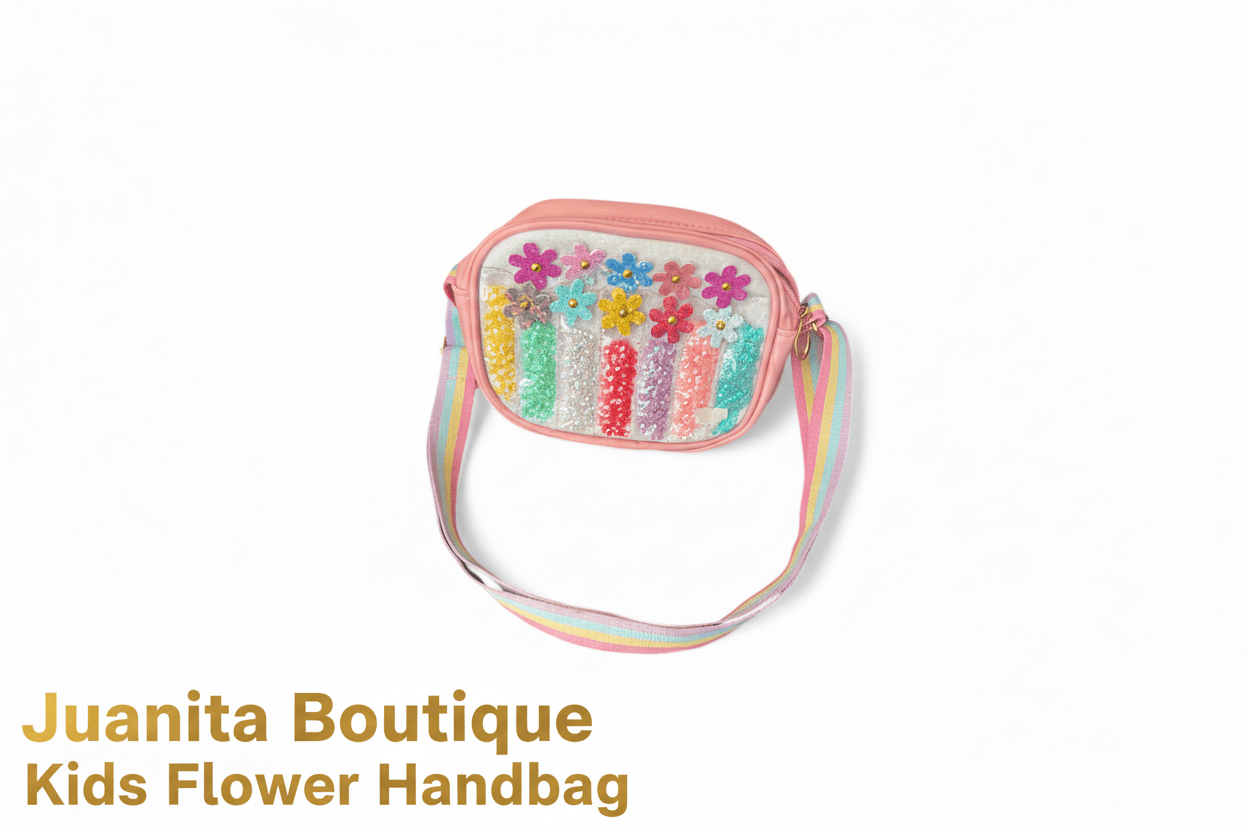Kids Flower Handbag - Juanita Boutique