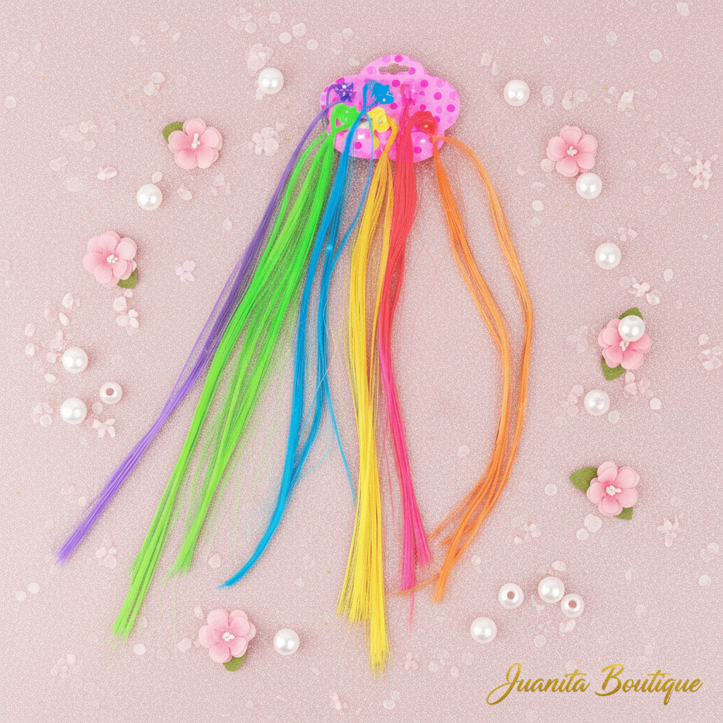 Rainbow Hair Clip Clean